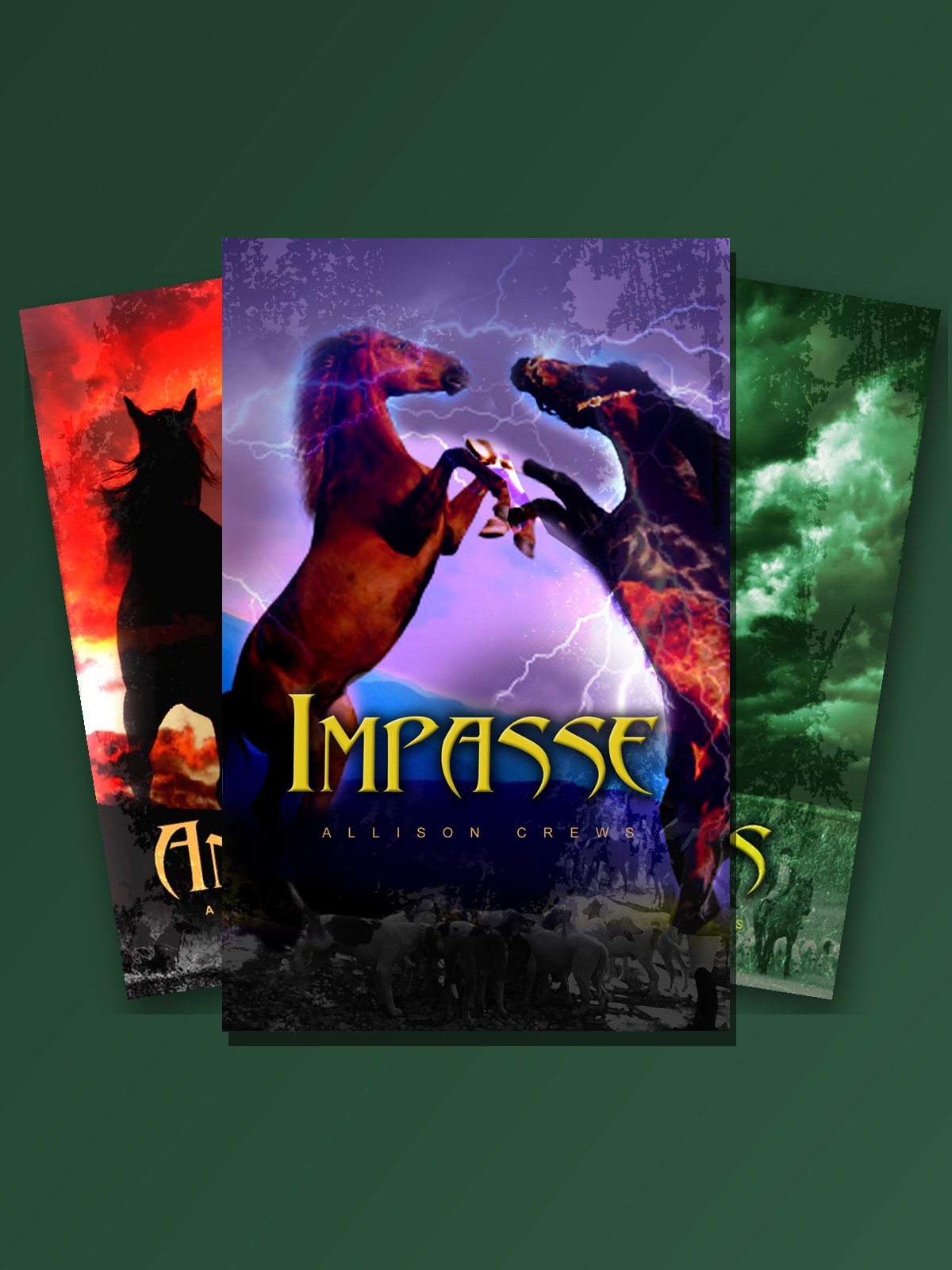 The Foxhunting Trilogy — Antithesis, Impasse, and Nemesis by Allison Crews